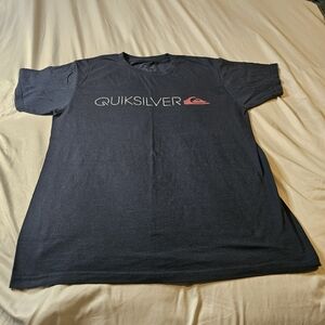 Quiksilver Dark Blue Tee with Logo